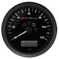 VDO ViewLine GPS Speedometer 0-12 kn Black 110 mm gauge
